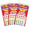 Trend Enterprises Colorful Star Smiles Stinky Stickers Variety Pack, 432/Pack, PK3 T83904 - alternate 1